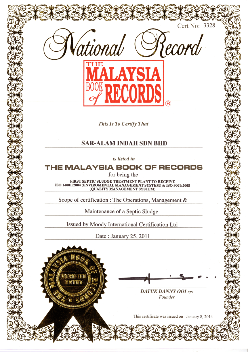 Accolades & Accreditations in Environmental Management Services-2
