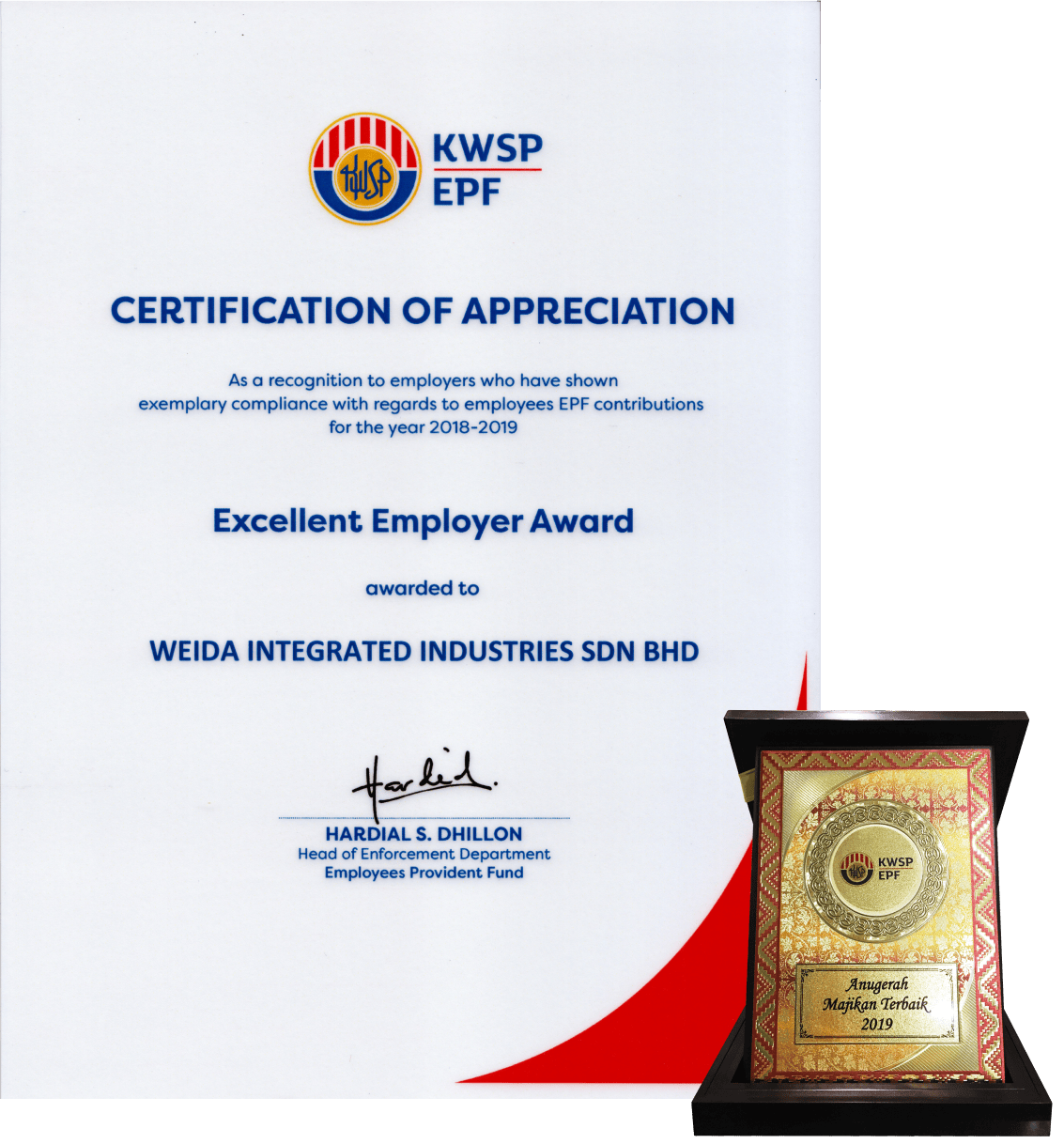 Accolades & Accreditations in Infrastructure Products-1
