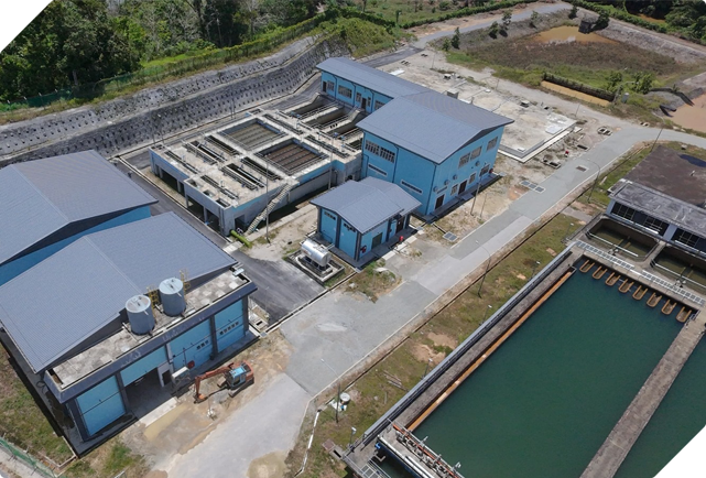 <b>Water Infrastructure</b><br> Upgrading of Bayong Water Treatment Plant, Sarikei, Sarawak